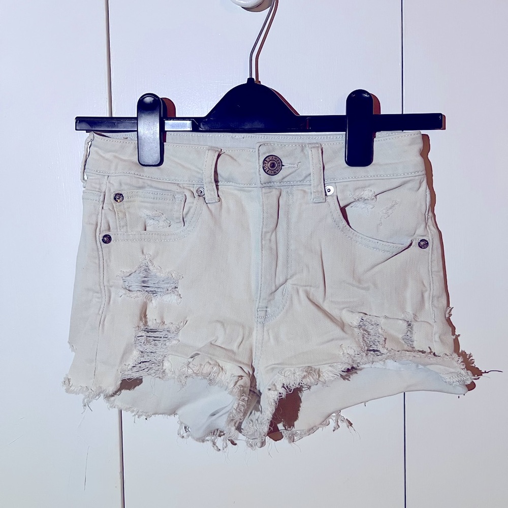 American Eagle Mid-Rise Jean Shorts